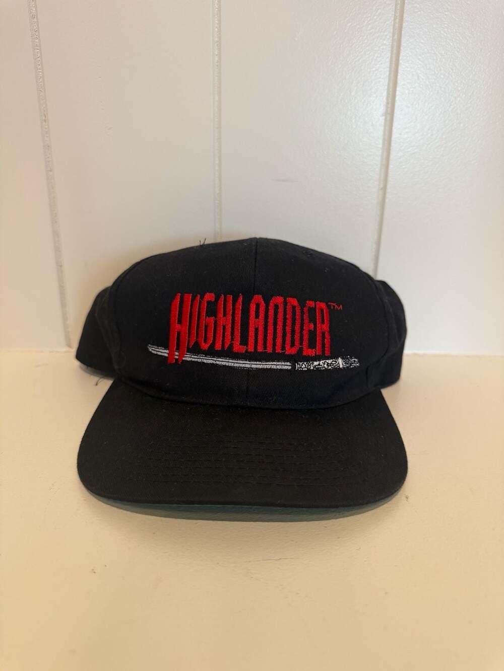Vintage Highlander Movie Promo Embroidered Snapback Cap